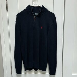 S - Men’s Polo Ralph Lauren Quarter Zip Sweater - like new